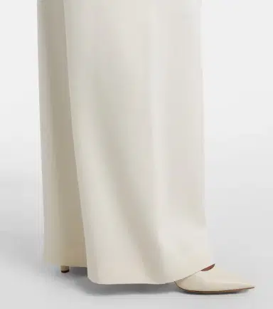 Oscar de la Renta Silk-blend georgette wide-leg pants | Thumbnail 6 Oscar de la Renta Silk-blend georgette wide-leg pants | Thumbnail 6