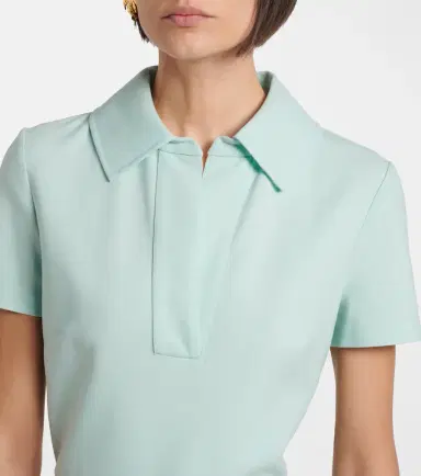Oscar de la Renta Belted wool-blend midi dress | Thumbnail 4 Oscar de la Renta Belted wool-blend midi dress | Thumbnail 4