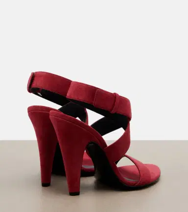 Alaia Alaïa Cone suede slingback sandals | Thumbnail 2 Alaia Alaïa Cone suede slingback sandals | Thumbnail 2