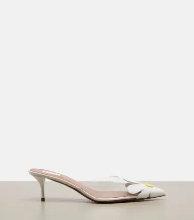Alaïa Alaïa Bloom floral mules | Thumbnail 3 Alaïa Alaïa Bloom floral mules | Thumbnail 3