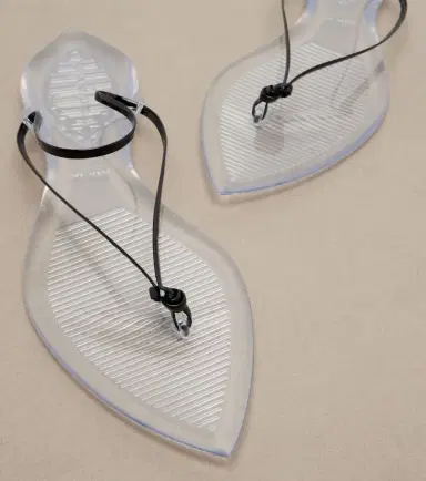 Alaïa Alaïa Invisible leather thong sandals | Thumbnail 3 Alaïa Alaïa Invisible leather thong sandals | Thumbnail 3