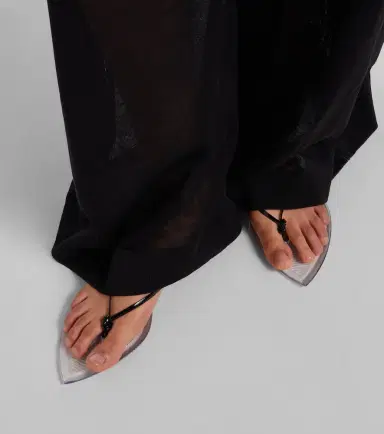 Alaïa Alaïa Invisible leather thong sandals | Thumbnail 5 Alaïa Alaïa Invisible leather thong sandals | Thumbnail 5