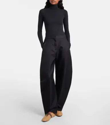 Alaïa Alaïa Woven leather-trimmed ballet flats | Thumbnail 6 Alaïa Alaïa Woven leather-trimmed ballet flats | Thumbnail 6