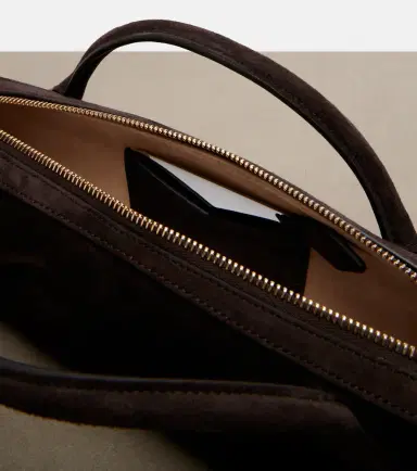 Alaia Alaïa Le Teckel Small suede clutch | Thumbnail 2 Alaia Alaïa Le Teckel Small suede clutch | Thumbnail 2