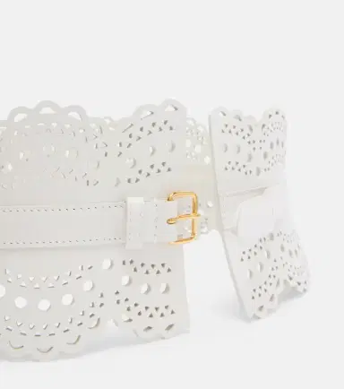 Alaïa Alaïa Vienne Wave leather belt | Thumbnail 2 Alaïa Alaïa Vienne Wave leather belt | Thumbnail 2
