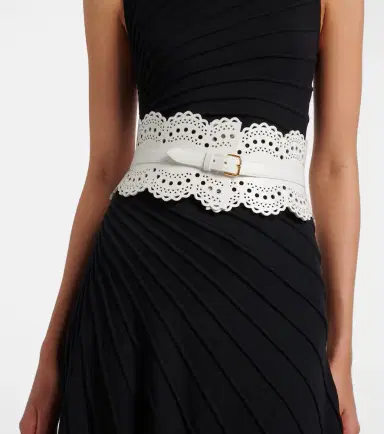 Alaïa Alaïa Vienne Wave leather belt | Thumbnail 4 Alaïa Alaïa Vienne Wave leather belt | Thumbnail 4