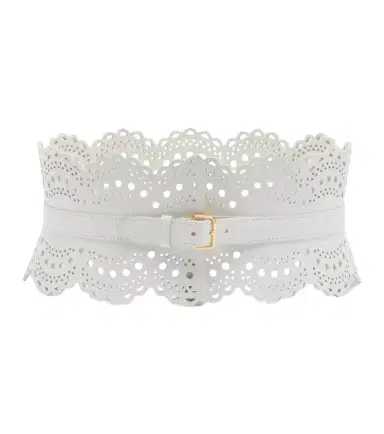 Alaïa Alaïa Vienne Wave leather belt | Thumbnail 1 Alaïa Alaïa Vienne Wave leather belt | Thumbnail 1