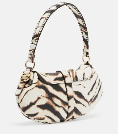Ganni B-Kat Small zebra-print shoulder bag | Thumbnail 3 Ganni B-Kat Small zebra-print shoulder bag | Thumbnail 3