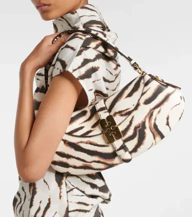 Ganni B-Kat Small zebra-print shoulder bag | Thumbnail 5 Ganni B-Kat Small zebra-print shoulder bag | Thumbnail 5