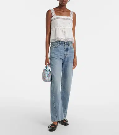 Ganni Bou Mini woven top-handle bag | Thumbnail 6 Ganni Bou Mini woven top-handle bag | Thumbnail 6