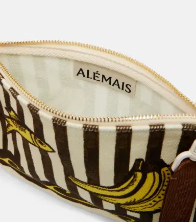 ALÉMAIS Alémais Mona Mini canvas clutch | Thumbnail 3 ALÉMAIS Alémais Mona Mini canvas clutch | Thumbnail 3