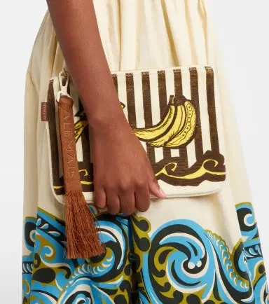 ALÉMAIS Alémais Mona Mini canvas clutch | Thumbnail 5 ALÉMAIS Alémais Mona Mini canvas clutch | Thumbnail 5