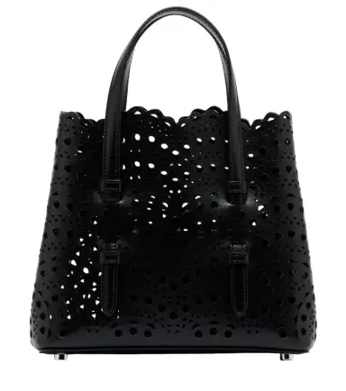 Alaia Alaïa Mina 20 Vienne leather top-handle bag | Thumbnail 1 Alaia Alaïa Mina 20 Vienne leather top-handle bag | Thumbnail 1