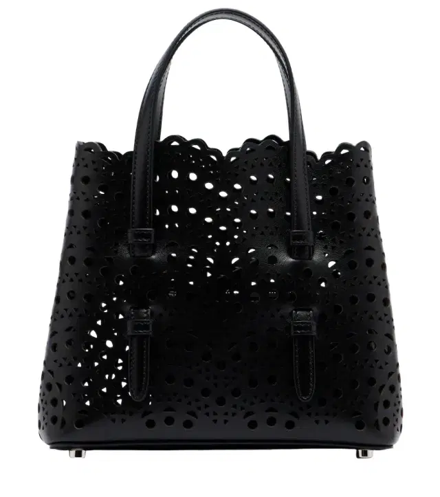 Alaïa Mina 20 Vienne leather top-handle bag Alaïa Mina 20 Vienne leather top-handle bag