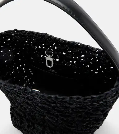 Toteme Belted Small raffia top-handle bag | Thumbnail 3 Toteme Belted Small raffia top-handle bag | Thumbnail 3