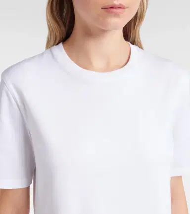 Alaia Alaïa Peplum cotton jersey T-shirt | Thumbnail 3 Alaia Alaïa Peplum cotton jersey T-shirt | Thumbnail 3