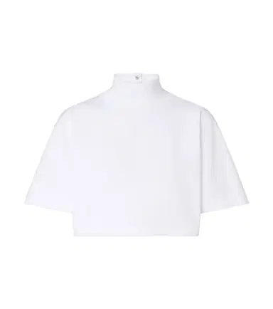 Alaïa Alaïa Cotton jersey T-shirt | Thumbnail 1 Alaïa Alaïa Cotton jersey T-shirt | Thumbnail 1