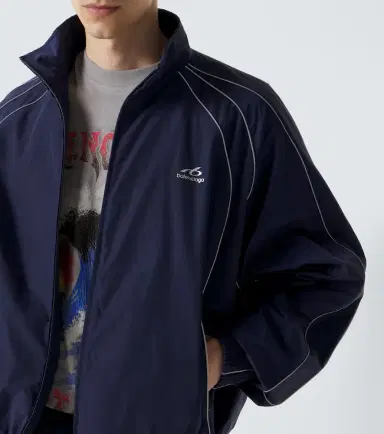 Balenciaga Cotton-blend track jacket | Thumbnail 5 Balenciaga Cotton-blend track jacket | Thumbnail 5