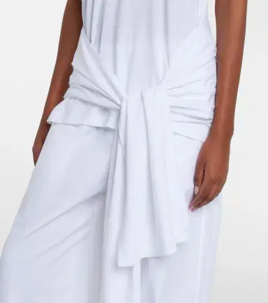 Toteme Tie-waist jersey top | Thumbnail 3 Toteme Tie-waist jersey top | Thumbnail 3