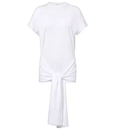 Toteme Tie-waist jersey top | Thumbnail 1 Toteme Tie-waist jersey top | Thumbnail 1