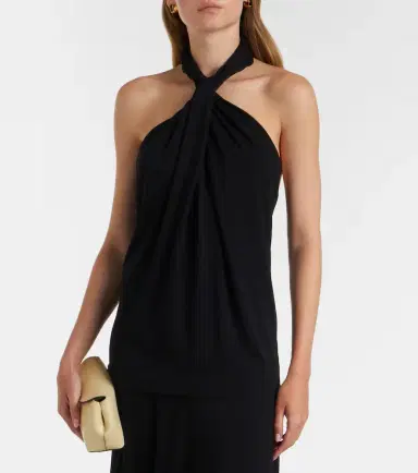 TOTEME Halterneck jersey top | Thumbnail 2 TOTEME Halterneck jersey top | Thumbnail 2