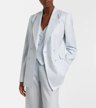 Gabriela Hearst Angela wool and silk blazer | Thumbnail 5 Gabriela Hearst Angela wool and silk blazer | Thumbnail 5