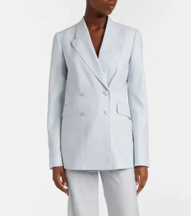 Gabriela Hearst Angela wool and silk blazer | Thumbnail 7 Gabriela Hearst Angela wool and silk blazer | Thumbnail 7