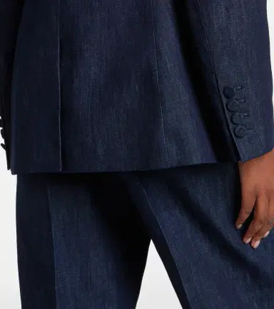 Gabriela Hearst Grant denim blazer | Thumbnail 3 Gabriela Hearst Grant denim blazer | Thumbnail 3