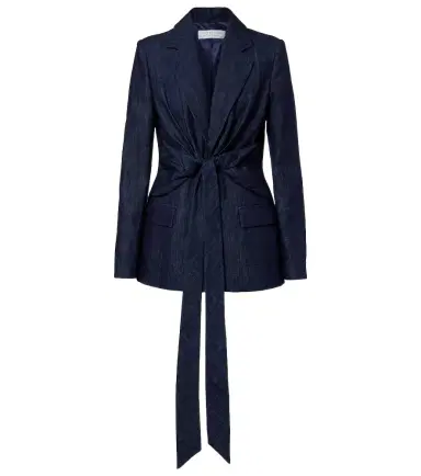 Gabriela Hearst Grant denim blazer | Thumbnail 1 Gabriela Hearst Grant denim blazer | Thumbnail 1