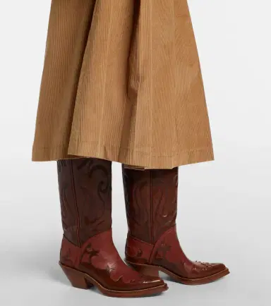 Gabriela Hearst Wesley pleated cotton corduroy midi skirt | Thumbnail 2 Gabriela Hearst Wesley pleated cotton corduroy midi skirt | Thumbnail 2