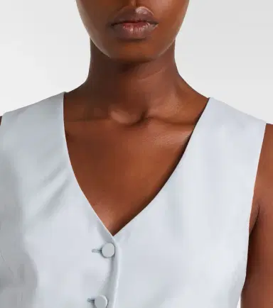 Gabriela Hearst Coleridge wool and silk vest | Thumbnail 6 Gabriela Hearst Coleridge wool and silk vest | Thumbnail 6