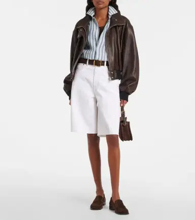 AGOLDE Nolan denim Bermuda shorts | Thumbnail 4 AGOLDE Nolan denim Bermuda shorts | Thumbnail 4