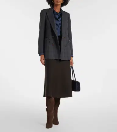 Blazé Milano Blazé Milano Everyday checked virgin wool blazer | Thumbnail 2 Blazé Milano Blazé Milano Everyday checked virgin wool blazer | Thumbnail 2