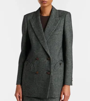 Blazé Milano Blazé Milano Everyday herringbone wool-blend blazer | Thumbnail 8 Blazé Milano Blazé Milano Everyday herringbone wool-blend blazer | Thumbnail 8