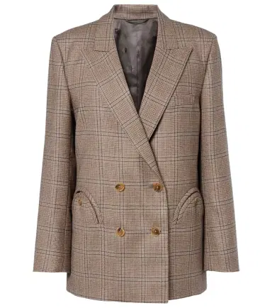Blazé Milano Blazé Milano Everynight checked double-breasted wool blazer | Thumbnail 1 Blazé Milano Blazé Milano Everynight checked double-breasted wool blazer | Thumbnail 1