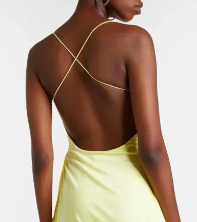 Versace Medusa draped jersey gown | Thumbnail 6 Versace Medusa draped jersey gown | Thumbnail 6