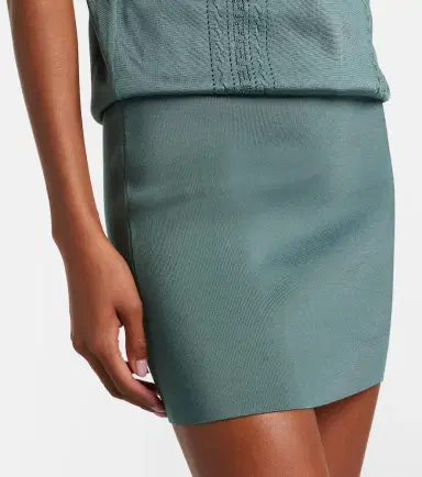 Versace Metallic-effect minidress | Thumbnail 4 Versace Metallic-effect minidress | Thumbnail 4