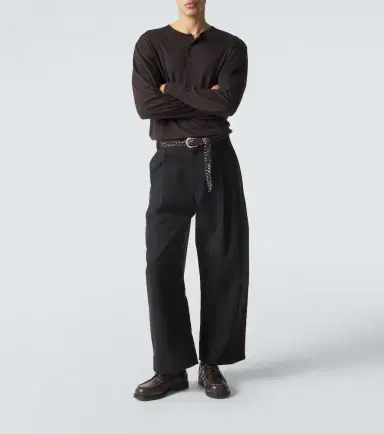 Studio Nicholson Sorte cotton wide-leg pants | Thumbnail 5 Studio Nicholson Sorte cotton wide-leg pants | Thumbnail 5