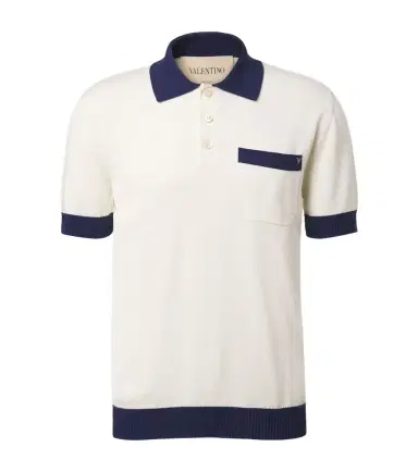 Valentino VGold cotton polo shirt | Thumbnail 1 Valentino VGold cotton polo shirt | Thumbnail 1