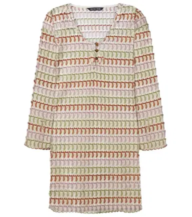 Veronica Beard Novien crochet minidress | Thumbnail 1 Veronica Beard Novien crochet minidress | Thumbnail 1