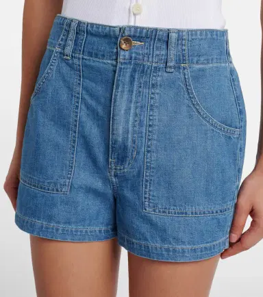 Veronica Beard Sally denim shorts | Thumbnail 5 Veronica Beard Sally denim shorts | Thumbnail 5