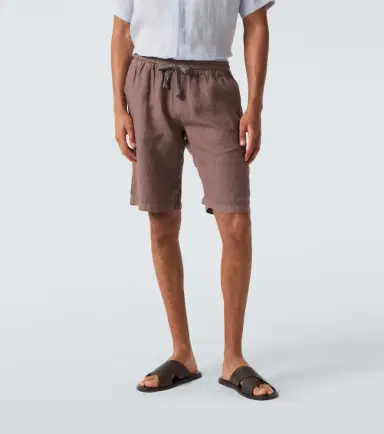 Fedeli Linen Bermuda shorts | Thumbnail 2 Fedeli Linen Bermuda shorts | Thumbnail 2