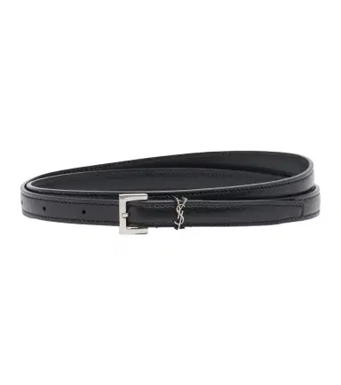 Saint Laurent Cassandre leather belt | Thumbnail 1 Saint Laurent Cassandre leather belt | Thumbnail 1