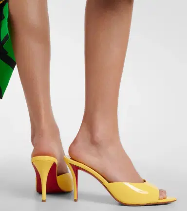Christian Louboutin Miss Z patent leather mules | Thumbnail 6 Christian Louboutin Miss Z patent leather mules | Thumbnail 6