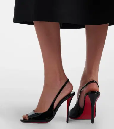 Christian Louboutin Miss Z patent leather slingback sandals | Thumbnail 6 Christian Louboutin Miss Z patent leather slingback sandals | Thumbnail 6