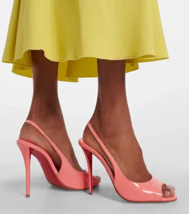 Christian Louboutin Miss Z patent leather slingback sandals | Thumbnail 5 Christian Louboutin Miss Z patent leather slingback sandals | Thumbnail 5