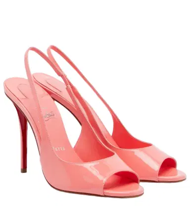 Christian Louboutin Miss Z patent leather slingback sandals | Thumbnail 1 Christian Louboutin Miss Z patent leather slingback sandals | Thumbnail 1