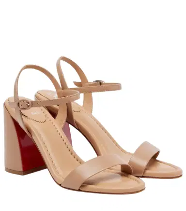 Christian Louboutin Jane leather sandals | Thumbnail 1 Christian Louboutin Jane leather sandals | Thumbnail 1