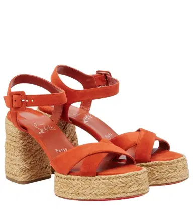 Christian Louboutin Calakala suede espadrille sandals | Thumbnail 1 Christian Louboutin Calakala suede espadrille sandals | Thumbnail 1