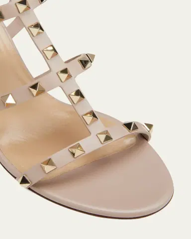 Valentino Garavani Rockstud Leather 60mm City Sandals | Thumbnail 5 Valentino Garavani Rockstud Leather 60mm City Sandals | Thumbnail 5